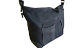 Large Charcoal Grey Hobo Bag